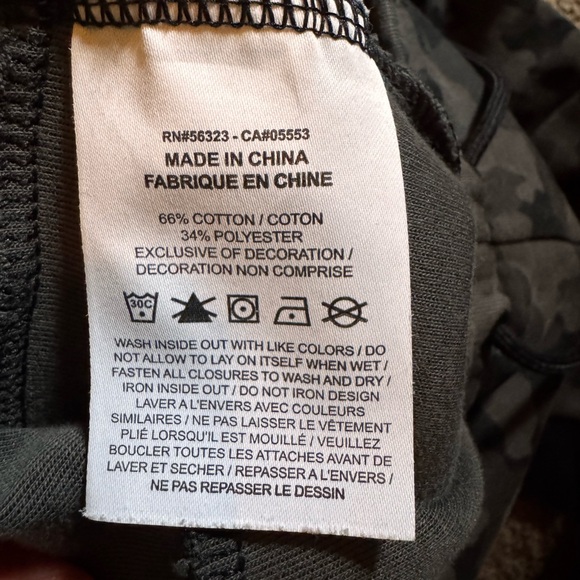 Nike Men's Black Camouflage Joggers M - Picture 4 of 7